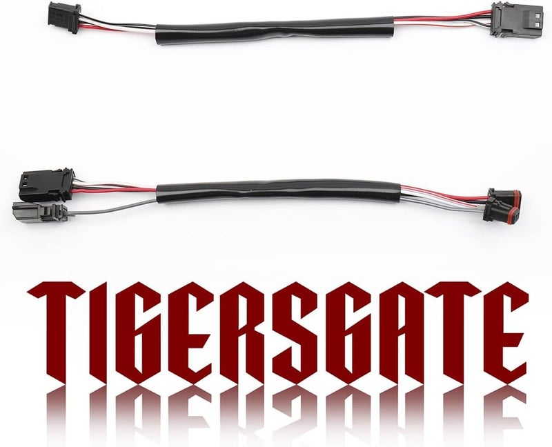 TIGERSGATE 10 INCH Handlebar Wiring Wire Extension Harness（CAN Bus） for Harley Softails Dynas Touring Sportsters - Image 1